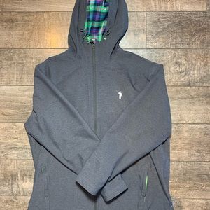 William Murray rain jacket.  XL. Charcoal gray